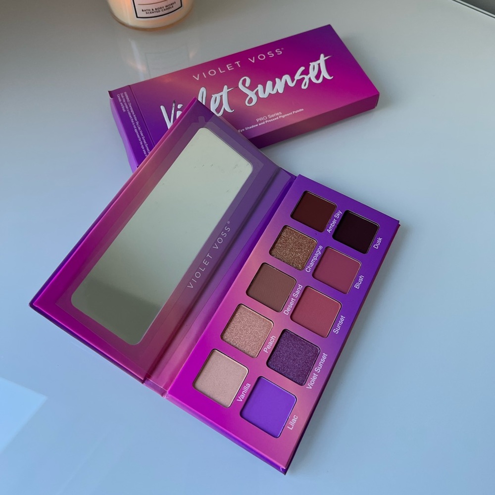 VIOLET VOSS Violet Sunset Eyeshadow + Pressed Pigment Palette | 10 Shades